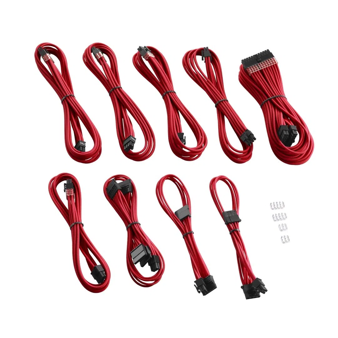 CableMod CM-PRTS-FKIT-NKR-R PRO ModMesh seria RT ASUS ROG/zestawy kabli morskich - czarny