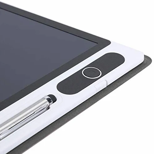 10-calowy notatnik elektroniczny Tablet LCD Narzędzie do ręcznego malowania Jakość Wysoka technologia laminowania (czarna ze skórzaną obudową))