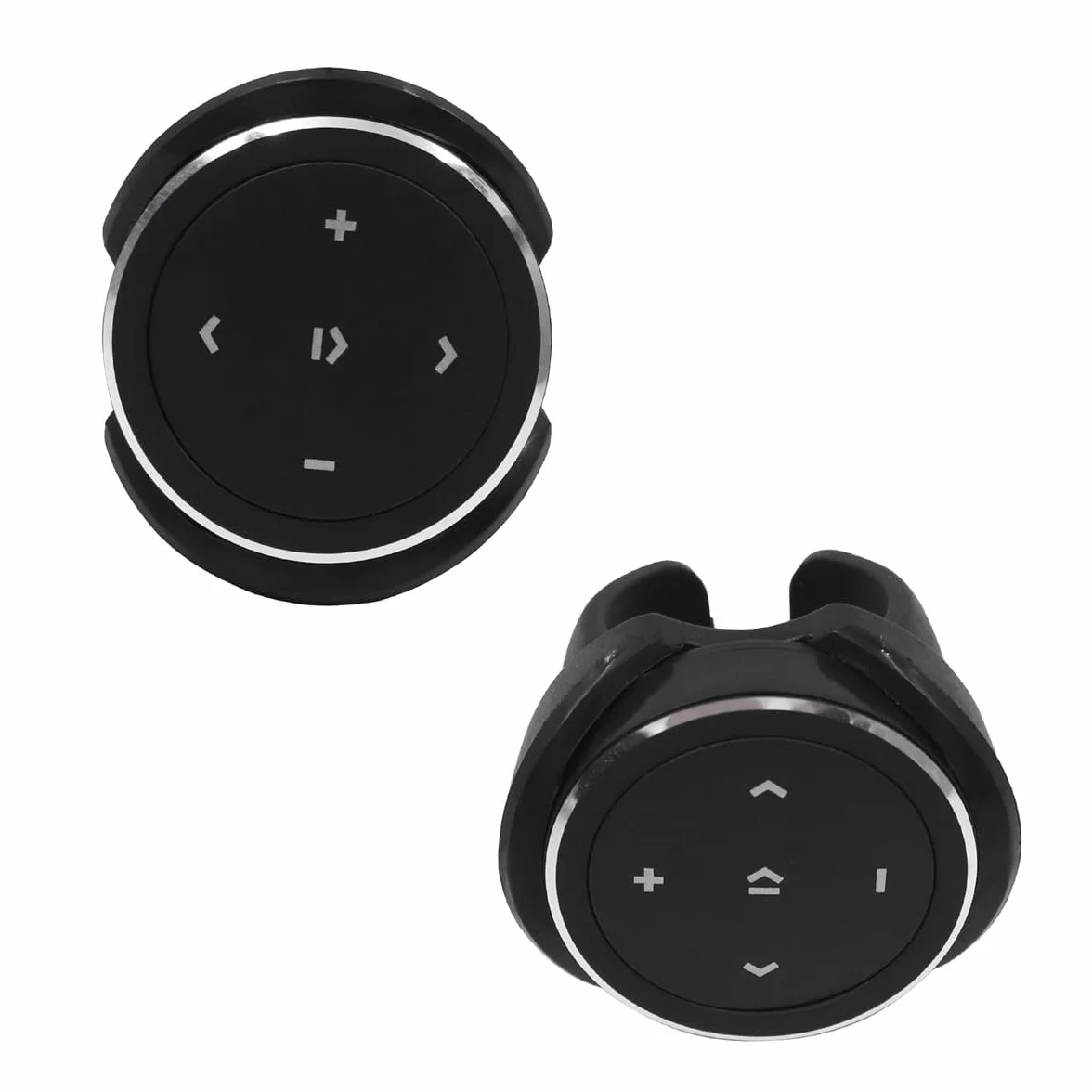 POFET Pilot na kierownicę Pilot zdalnego sterowania Bluetooth Bluetooth 4.0 Zdalna migawka Sterowanie odtwarzaniem muzyki Wsparcie dla asystentów głosowych Kompatybilny z iOS i Androidem