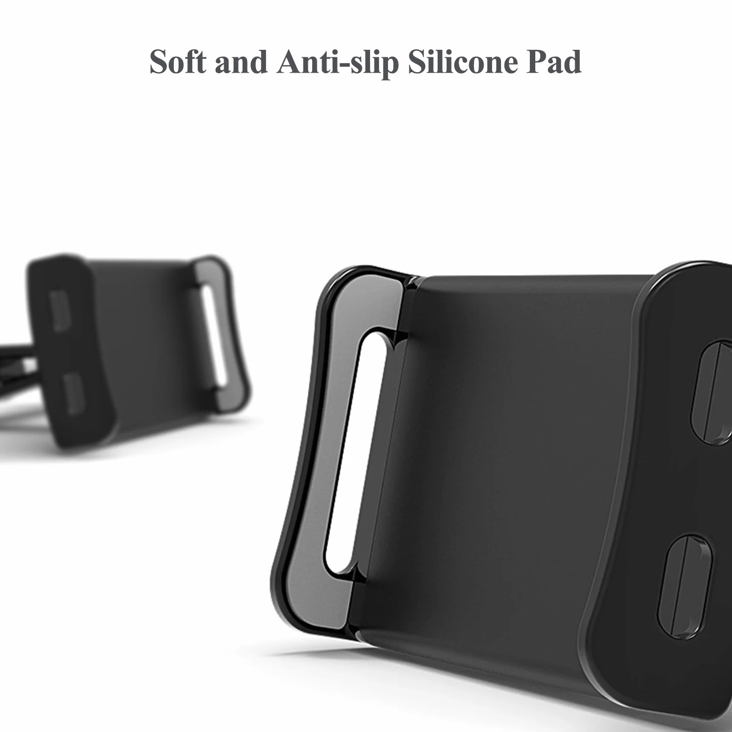 Regulowany uchwyt samochodowy na zagłówek do Nintendo Switch & OLED Model, konsoli, telefonów i tabletów (4-11 cali)