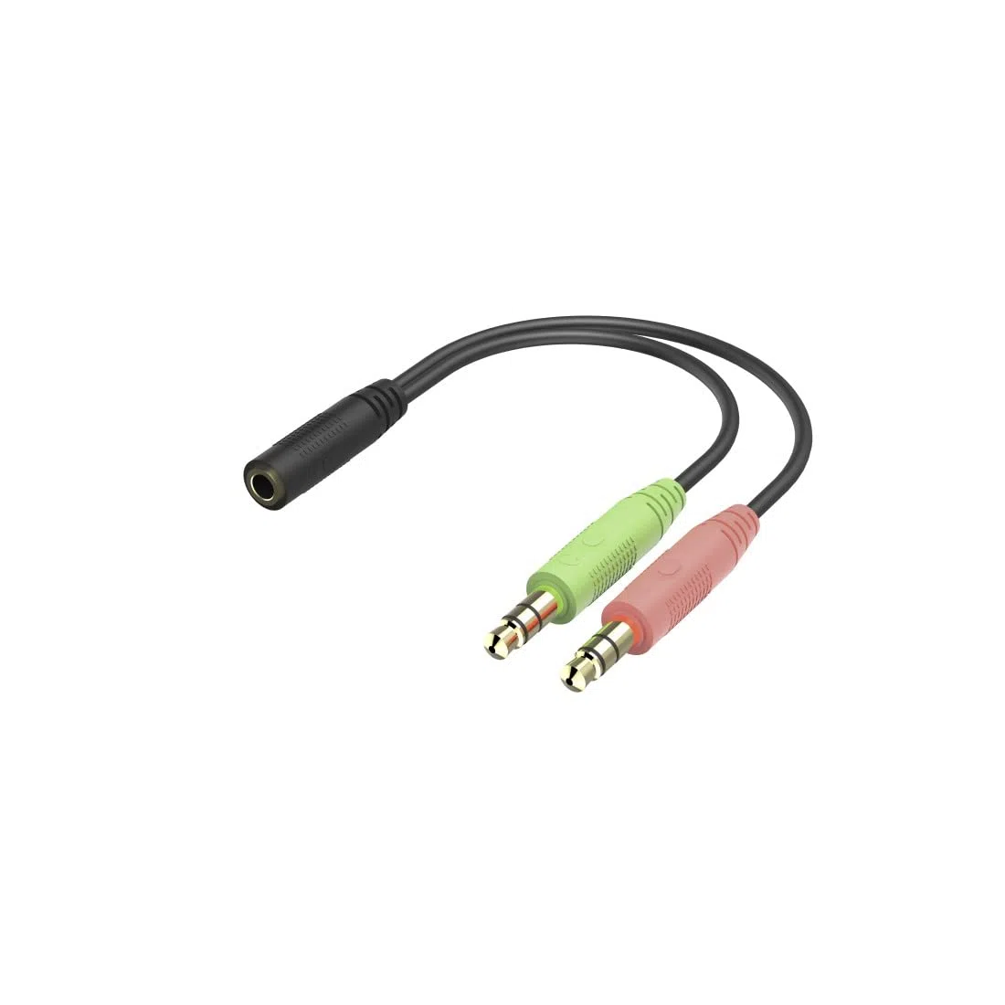 Hama Zestaw słuchawkowy z mikrofonem (przewodowe słuchawki jack 3,5 mm, AUX, słuchawki stereo z kablem, słuchawki nauszne do komputera z ramieniem mikrofonowym i opaską na szyję, kabel audio 2 m)
