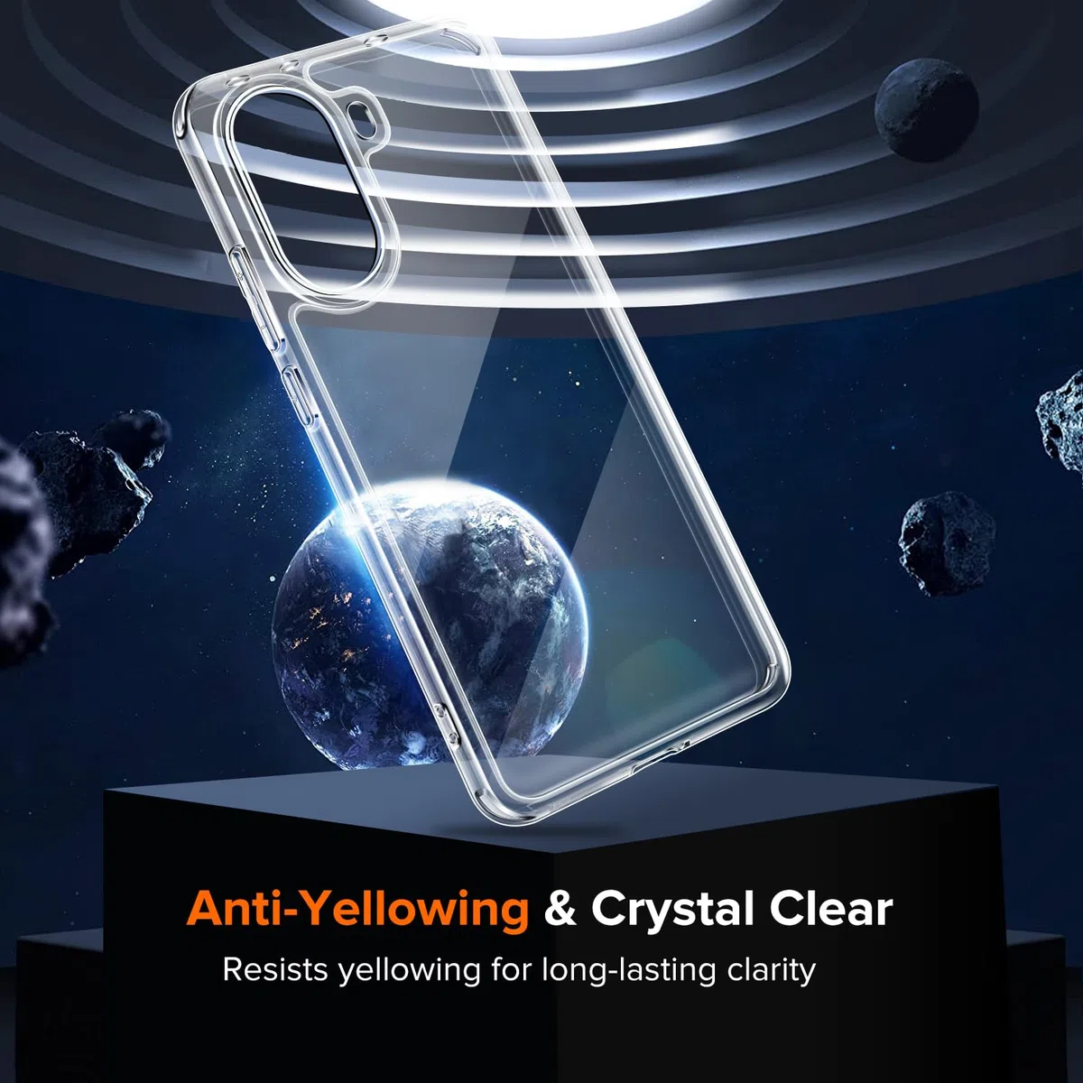 iVoler Ochrona przed żółknięciem przezroczysty pokrowiec do Xiaomi Poco X7 Pro 5G z 2 sztukami szkła hartowanego, [odporny na wstrząsy klasy wojskowej] przezroczysta cienka obudowa
